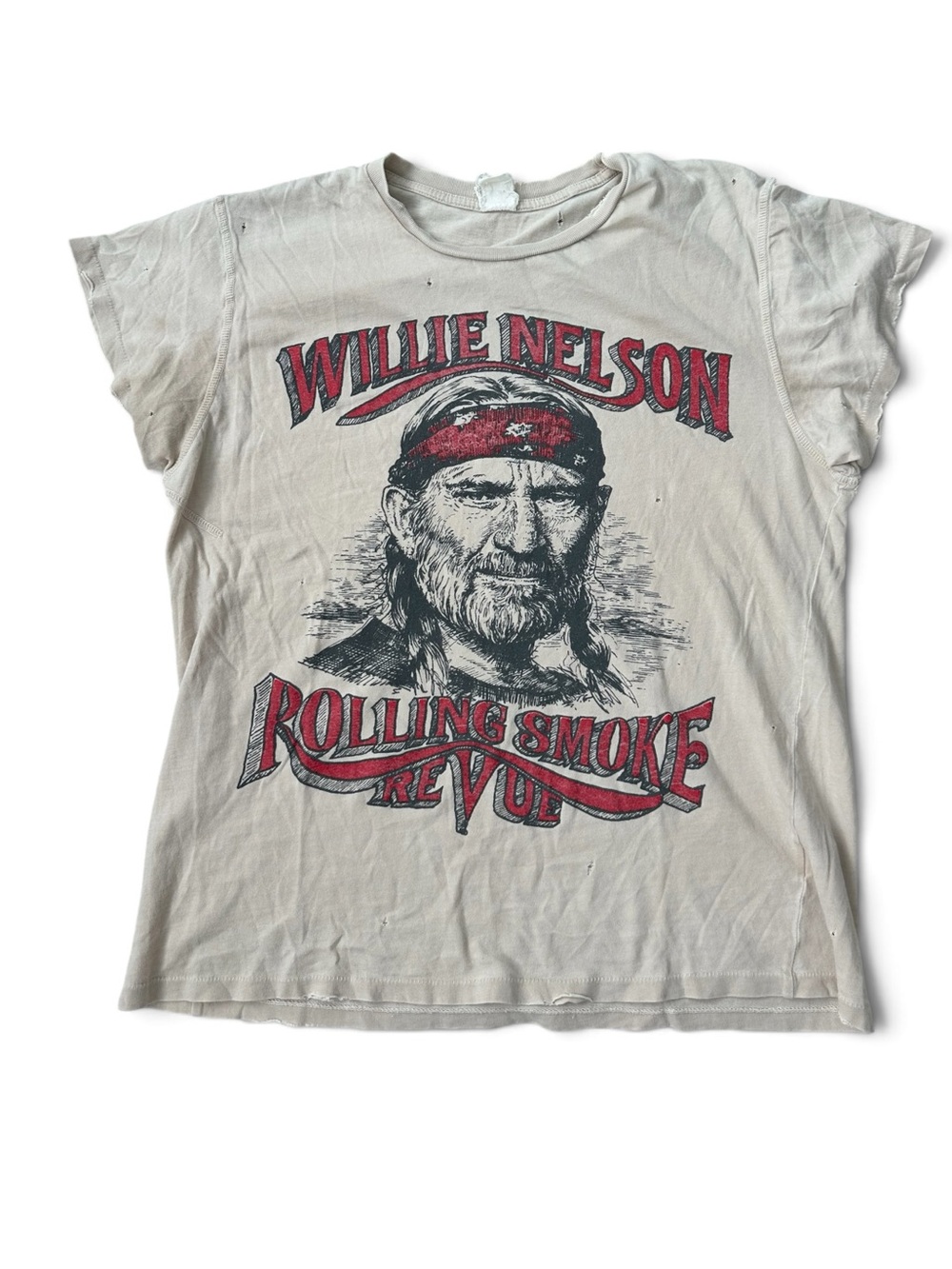 Madeworn Authentic Vintage Willie Nelson T Shirt